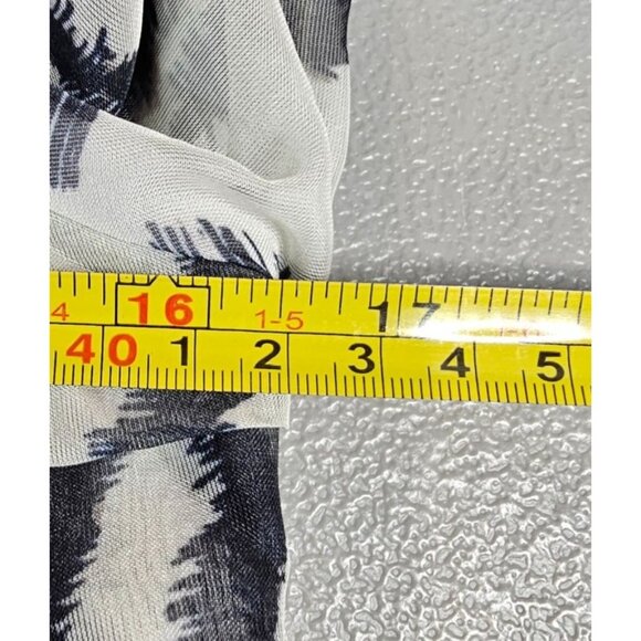 Anthropologie Maeve Womens XXS Long Sleeve Collared Sheer Mini‎ Dress NWT - Picture 10 of 16